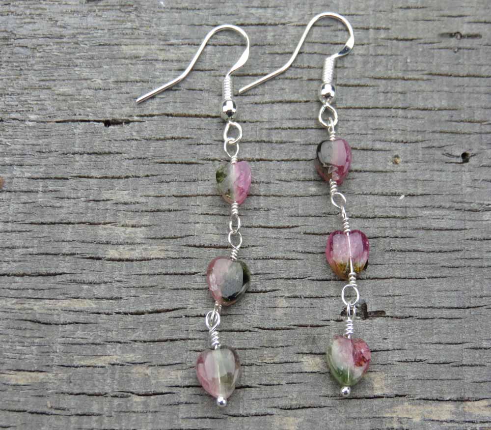 Sunrise Chandelier Tourmaline Earrings